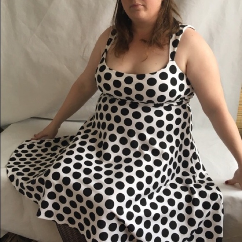 Plus Size Vintage Inspired 1950’s Dress Handmade